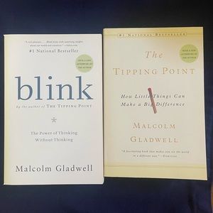 Blink and the Tipping Point book lot